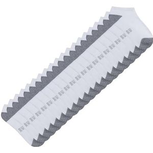 DIM - Ecodim Sport Micro Sokken - Wit - Katoen - Set van 10 Paar