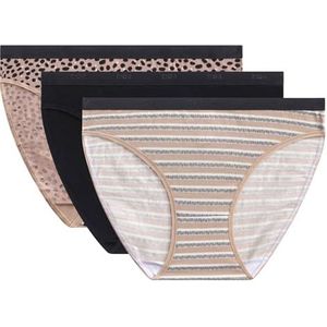 Pack-3 Slips Coton Strech D4C17 vrouw