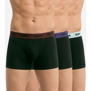 DIM - Boxershorts - Blauw - Marine - Bordeaux - Katoen - Set van 3
