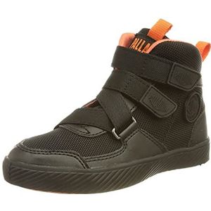 Palladium Uniseks sneakers voor kinderen, mid Pallastreet Mid ST, zwart, 33 EU
