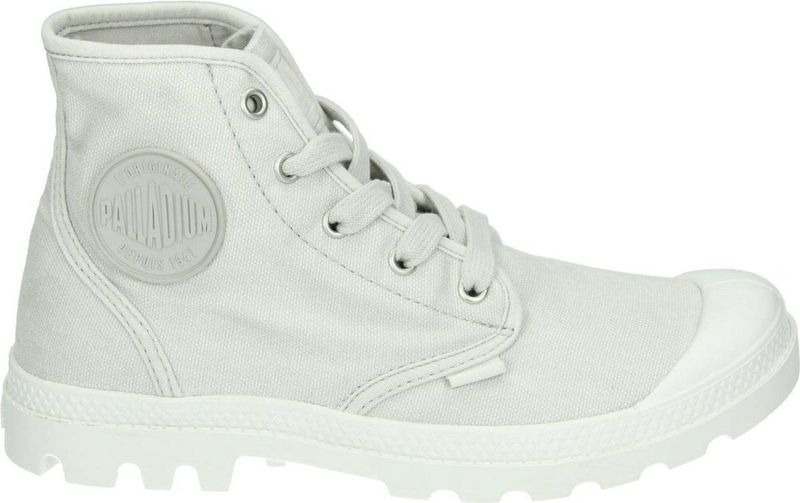 Palladium - Pampa Hi - Dameslaarzen - Beige - Canvas - Licht en Comfortabel