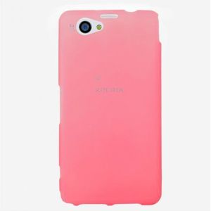 Mocca Design Gel Frost beschermhoes voor Sony Xperia Z1S, roze