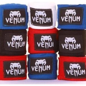 Venum Bandage Junior 250CM rood Junior