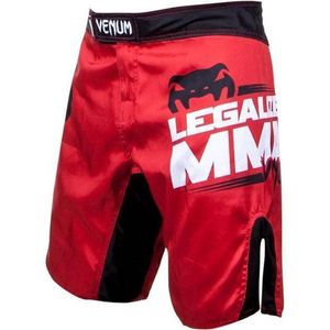 Venum Fightshorts Legalize MMA Red by Venum MMA Fightwear