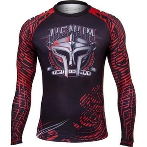 Venum Kleding Gladiator Rashguard L/S Zwart Rood - S