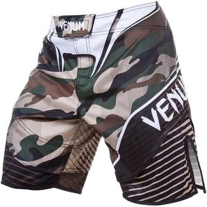 Venum Camo Hero Fightshorts - Green/Brown - Camouflage