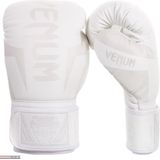 Venum Elite Uniseks bokshandschoenen, 227 g, wit / wit