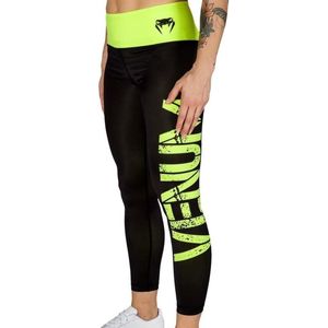 Venum Dames Power Sport Legging Zwart Neo Geel - L