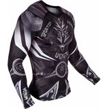 Venum - Gladiator 3.0 Rashguard - Lange Mouwen - Zwart - Polyester/Elastaan