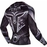 Venum - Gladiator 3.0 Rashguard - Lange Mouwen - Zwart - Polyester/Elastaan