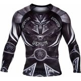 Venum - Gladiator 3.0 Rashguard - Lange Mouwen - Zwart - Polyester/Elastaan