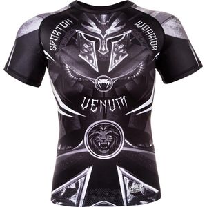 Venum Kleding Gladiator 3 0 Rashguard S S Zwart Wit