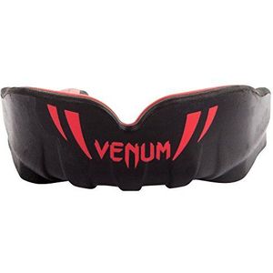 Venum Challenger kids unisex mondbeschermer voor kinderen, zwart/rood, één maat