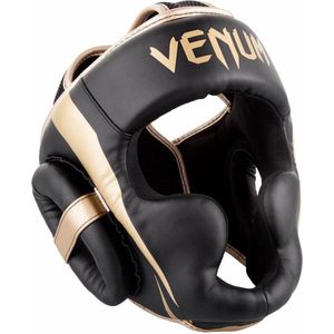 Venum Unisex Elite hoofdbescherming, zwart, uniek