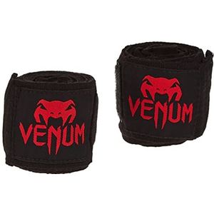 Venum Kontact boksbandages, zwart/rood, 4 m