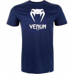 Venum - Classic - T-shirt - Navy Blue - 100% Katoen