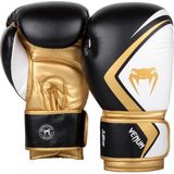 Venum Boxing Gloves Contender 2.0 - Black/White, Gold - 14 Oz