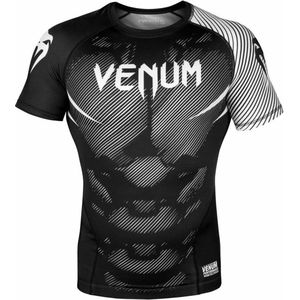 Venum NOGI 2.0 Rashguard S/S Zwart Wit Venum Kleding - XL