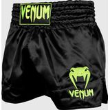 Venum Muay Thai Kickboksbroek Classic - zwart/geel - maat M