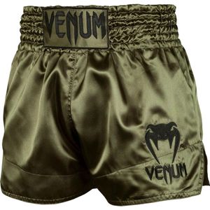 Venum Kickboks Broekjes Classic Muay Thai Shorts Khaki S - Kids 9/10 Jaar | Jeans maat 28