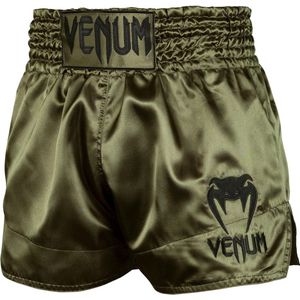 Venum - Classic Muay Thai Shorts - Khaki - Kickboks Broekjes