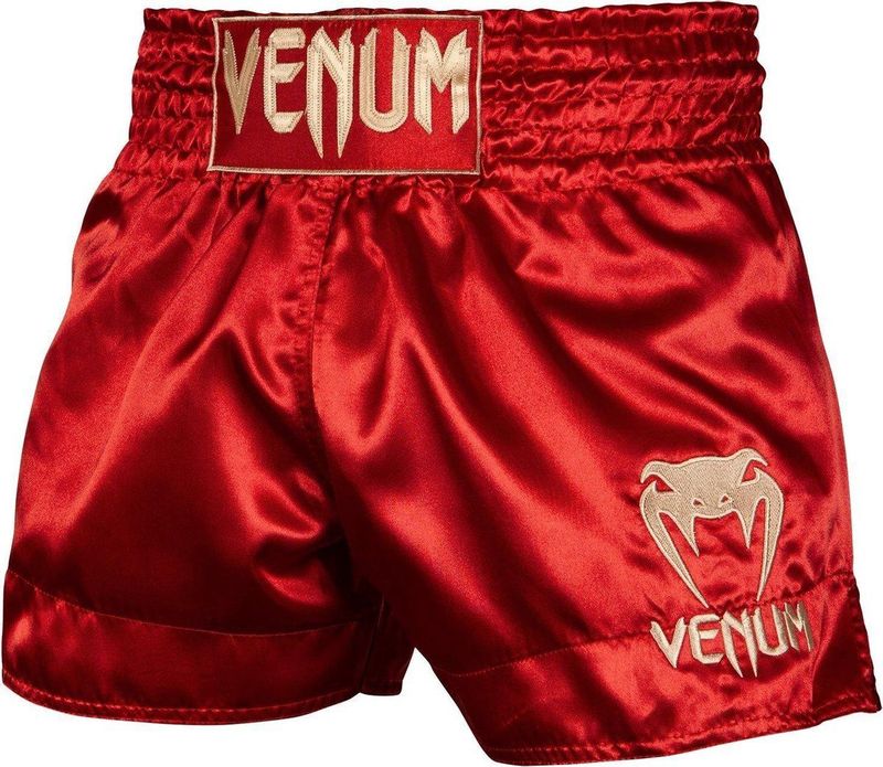 Venum - Classic - Muay Thai-shorts - Zwart - 100% Polyester