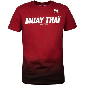 Venum MUAY THAI VT T-shirts Zwart Wit Kickboks Kleding - L