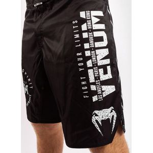 Venum SIGNATURE MMA Fightshorts Zwart Wit