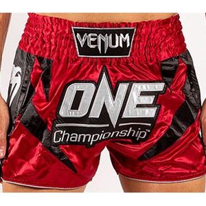Venum x ONE FC Muay Thai Kickboks Broekje Rood - XS