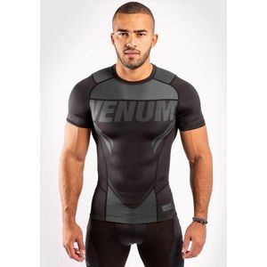 Venum ONE FC Impact Rashguard S/S Grijs Geel - S