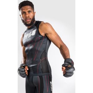 Venum OKINAWA 3.0 Rash Guards Mouwloos Zwart Rood - S