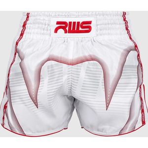 RWS x Venum Muay Thai Kickboxing Short Wit Rood - XS