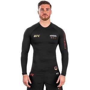 Venum UFC Adrenaline Lycra voor heren, lange mouwen, Fight Week Performance, zwart, maat L, Zwart, L