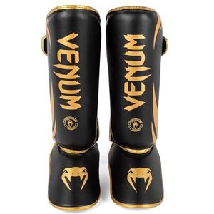 Venum Scheenbeschermers Challenger - Black/Gold - Maat L