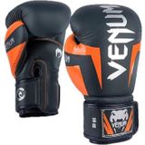 Venum Elite (Kick)Bokshandschoenen Navy Zilver Oranje 12 OZ