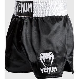 Venum - Classic Muay Thai Shorts - Wit - Korte Broeken