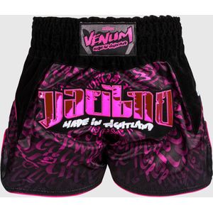 Venum Muay Thai Kickboks Shorts Attack Zwart Roze - M