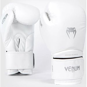 Venum Contender Bokshandschoenen Wit Zilver 12 OZ