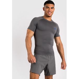 Venum - Contender - Rashguard - Grijs - Heren - Korte Mouwen