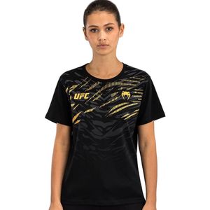 UFC Fusion Venum Replica T-Shirt Dames Champion Goud