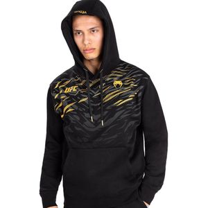 Venum - Fusion Pullover Hoodie - Zwart/Goud - Katoen/Polyester