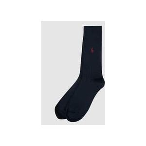 Polo Ralph Lauren sokken donkerblauw effen 2-pack