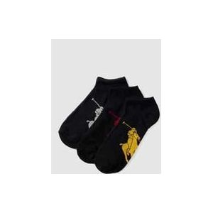 Ralph Lauren - Enkelsokken - Zwart - Set van 3
