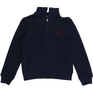 Polo Ralph Lauren - Fleece Hoodie - Marineblauw - Katoen