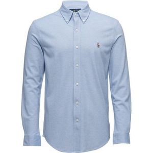 POLO Ralph Lauren Big & Tall +size Slim Fit Overhemd Plus Size Lichtblauw