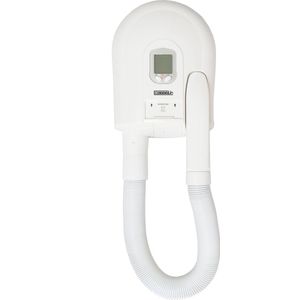 Digitale Haardroger - Wit - ABS - 5 Warmte Niveaus