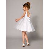 Vertbaudet Feestelijke meisjesjurk in satijn en tule