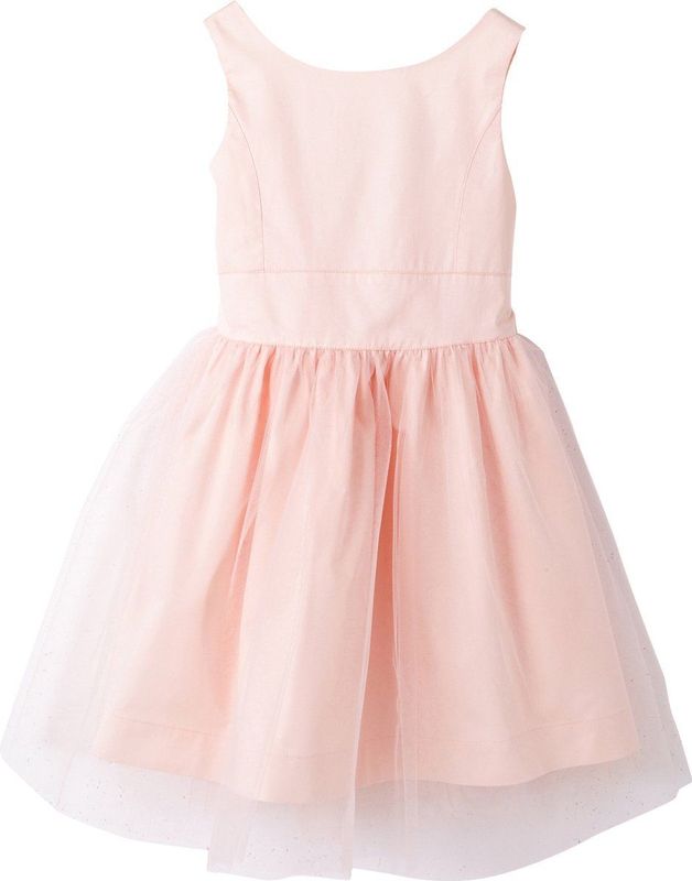 Vertbaudet Feestelijke meisjesjurk in satijn en tule