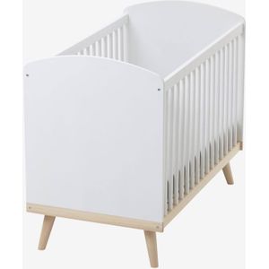 Babybed met spijlen CONFETTI wit