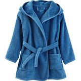 Kinderbadjas - Donkergroen - Badjas - Katoen - Oeko-Tex Standaard 100